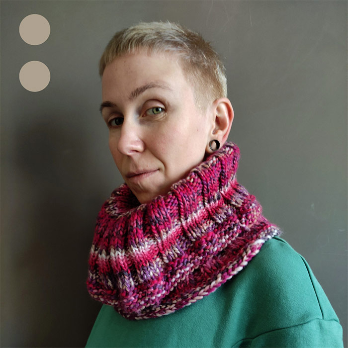 Малиновий снуд